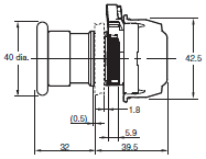 A22NE-PD / A22NE-P / A22E Dimensions 16 