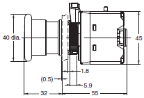 A22NE-PD / A22NE-P / A22E Dimensions 3 