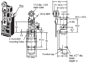 D4N-[]R Dimensions 5 