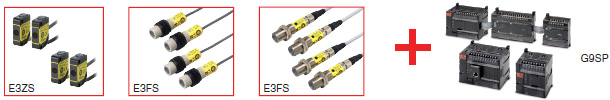 E3ZS, E3FS Features 1 