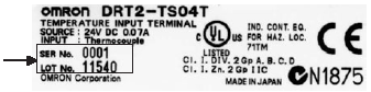 DRT2-TS04[] Specifications 5 