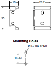 CRT1-VID08S(-1) / VOD08S(-1) Dimensions 2 