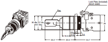 A22TK Dimensions 3 A22TK-2RL_Dim