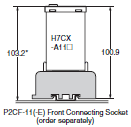 H7CX-A Dimensions 13 