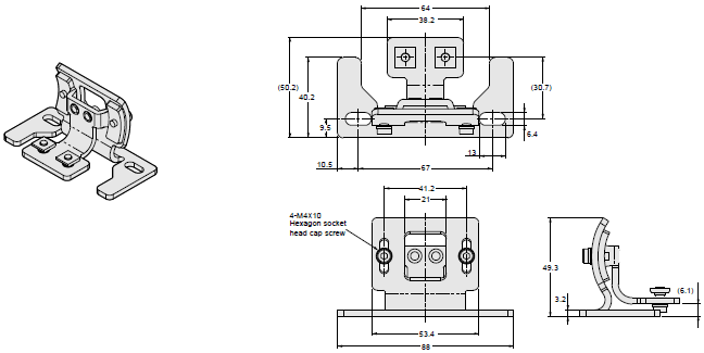 F3SR-B Dimensions 10 