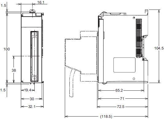 NX-OD / OC Dimensions 10 