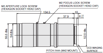 3Z4S-LE VS-L / M42-10 Series Dimensions 6 