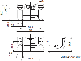 F3SG-R Series Dimensions 45 