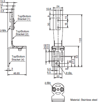 F3SG-R Series Dimensions 47 