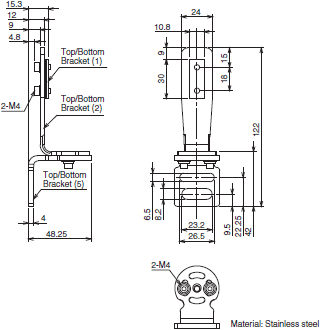 F3SG-R Series Dimensions 48 