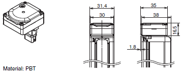 F3SG-R Series Dimensions 64 