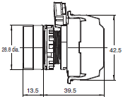 A22NN / A22NL Dimensions 5 