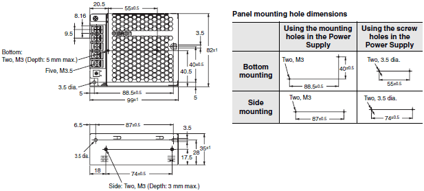 S8FS-C Dimensions 3 