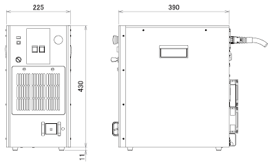 MX-Z2000H Series Dimensions 2 