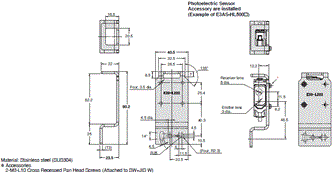 E3AS Series Dimensions 18 