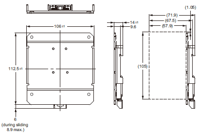 S8NR-S / S8R-BB Dimensions 13 