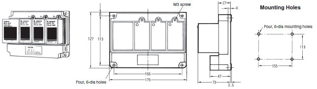 61F-G[] Dimensions 4 