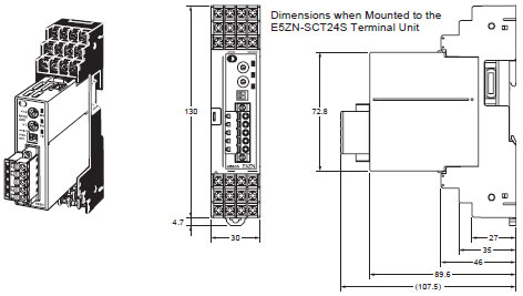 E5ZN-DRT Dimensions 2 E5ZN-DRT_Dim