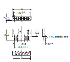 M7E (14 mm) Dimensions 9 