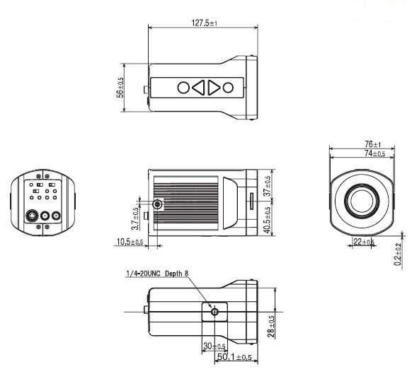 VC-DL100 Dimensions 3 VC-DL100_Dim