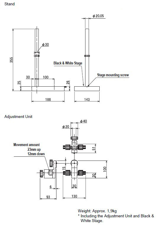 VC-DL100 Dimensions 6 VC-DLST_Dim