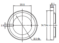 A30NS / A30NW Dimensions 34 