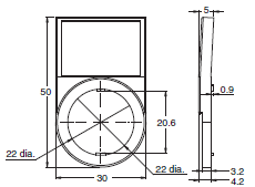 A22NN / A22NL Dimensions 53 