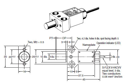 D5A High-precision Switch/Dimensions | OMRON Industrial D5A High-precision Switch/Dimensions | OMRON Industrial