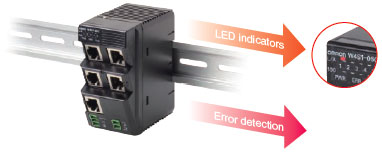 W4S1 Industrial Switching Hubs/Features | OMRON Industrial
